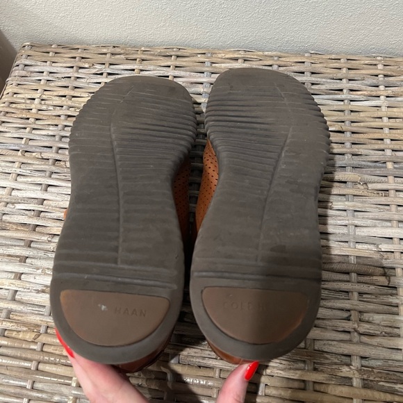 Cole Haan size 12 Men's Brown Leather 2.0 Grand Topsider Shoes, casual, GUC, - Picture 6 of 7